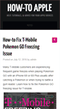 Mobile Screenshot of howtoapple.com